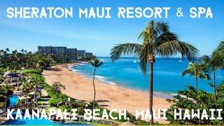 Walking tour of the Sheraton Maui Resort & Spa hotel  Black Rock Kaanapali Beach  Maui Hawaii