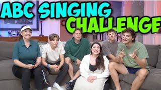 ALPHABET SINGING CHALLENGE  @SharpeFamilySingers