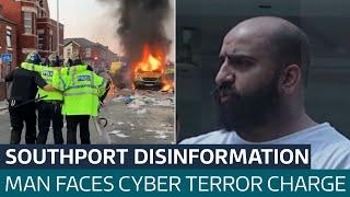 Southport riots Money was main motive of man charged with cyberterrorism in Pakistan  ITV News