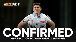GBR React to Owen Farrells confirmed move to Racing 92