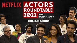 The Actors Roundtable 2022 with Rajeev Masand  Teaser  Kartik Aaryan Diljit Dosanjh & More