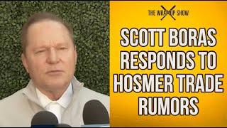 Scott Boras responds to Eric Hosmer trade rumors