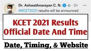#KCET2021 Results Date and Time  Official Date and Time For KCET 2021 Results  KCET 2021