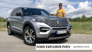 Ford Explorer Plug-in-Hybrid 2020 457 PS SUV im Review Test Fahrbericht