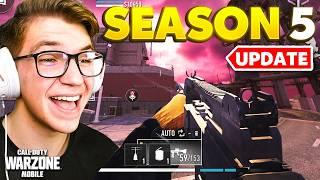 NEW WARZONE MOBILE Season 5 Update is Here Graphics Optimizations and more