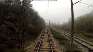 Train cab ride Bulgaria Koprivshtica - Klisura Sub-Balkan railway