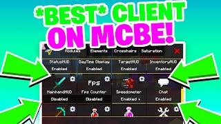 LIGHT CLIENT V4 For MCPE 1.20+  Fps Counter Hitboxes Custom Crosshairs Minecraft Bedrock
