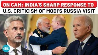 India Gives Reality Check To U.S. Over Criticism Of PM Modi’s Russia Visit ‘You Must Understand…’