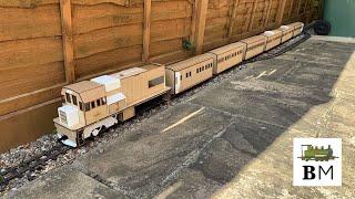 BME-006 16mm Scale South African Railways GE Class 91-000 - Test Running