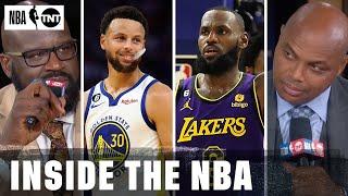 The Inside Crew Reacts To The Warriors Taking Down The Lakers On Opening Night  NBA on TNT