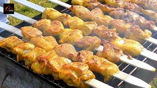 Restaurant Style Chicken Kebab - کباب مرغ آب دار و نرم رستورانتی