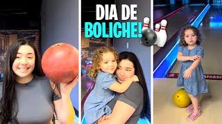 LEVEI A DIVA no BOLICHE  vlog em family