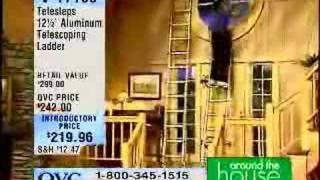 QVC ladder fall