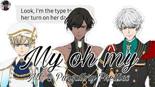 My oh my FMC and Purgatory Pretties Unholy Simeon??  {Obey me lyric prank}