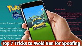 How to play Pokemon go by spoofer without getting permanent ban or strike 2023 - Pokemon go tips