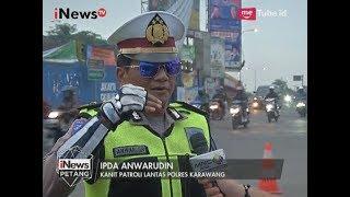 SItuasi Terkini Arus Lalu Lintas di Kawasan Cikampek - iNews Petang 3006