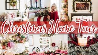 NEW CHRISTMAS HOME TOUR 2019  FARMHOUSE CHRISTMAS DECOR IDEAS  Holiday Home Tour