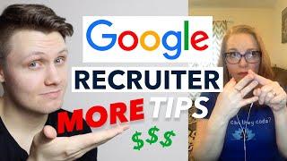 Google Recruiter Tips On Offer Negotiation Interviews And More