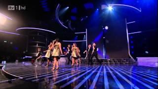 The Cast Of Glee - Dont Stop Believing - X Factor Semi Final FULL HD