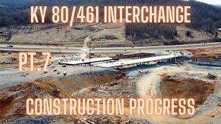 Ky. 80461 Cloverleaf Interchange Construction Progress Part 7