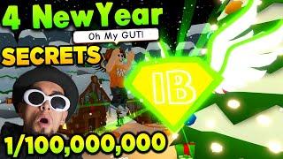 The New RAREST SECRET PET Infinity Gem in Bubblegum Simulator New Year Event