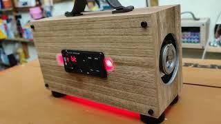 DIY Portable Bluetooth Speakers  Using cheap module from AliExpress