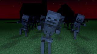 Minecraft - Spooky Scary Skeletons Remix - Minecraft Animation Music Video