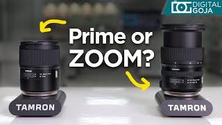 Tamron 35mm & Tamron 24-70mm G2  When To Choose A Prime Lens Over A Zoom Lens