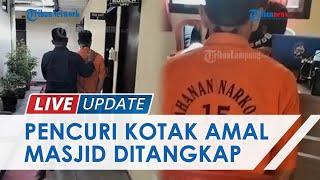 Viral Pencuri Spesialis Kotak Amal Beraksi di Masjid Ambarawa Pringsewu Aksinya Terekam CCTV