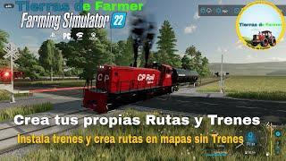 Guia Mas Completa para los Mods de Trenes #fs22 #farmingsimulator22espanol