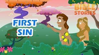 First Sin  Adam & Eve  Bible Stories for Kids  Short scene