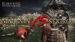 Elden Ring - Malenia Vs Sekiro Build New DLC Deflecting Hardtear