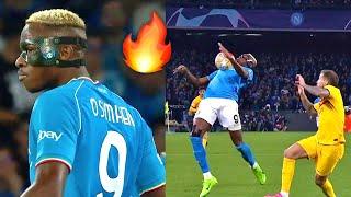 Victor Osimhen vs Barcelona  GOAL & SKILLS  MASKED BEAST ️