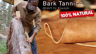 Hide Tanning 101 - How to make Leather from Animal Skins NATURALY