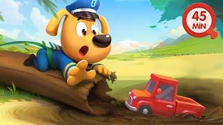 Help Im in Swamp  Kids Cartoon  Outdoor Safety Tips  Play Safe  Sheriff Labrador