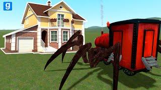 CHOO CHOO CHARLES VS HOUSES Garrys Mod