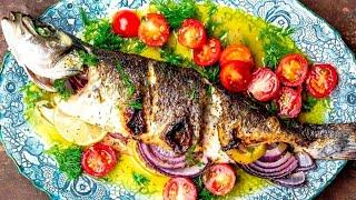 20-Minute Whole Roasted Branzino