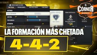 La FORMACIÓN más META de FIFA 23  4-4-2  Tácticas e instrucciones