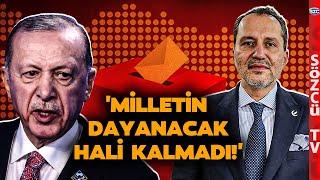 Fatih Erbakandan Erken Seçim Atağı Bu Sözler Erdoğanın Uykularını Kaçıracak