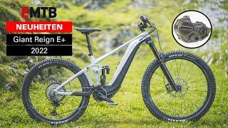 E-MTB-Neuheiten 2022 GIANT Reign E+ mit neuem Yamaha-Motor