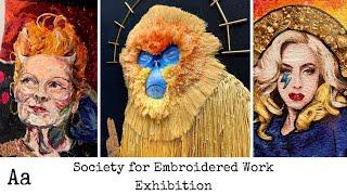 Stunning Embroidery Exhibitions No6  Society for Embroidered Work  Contemporary Stitched Art