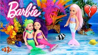 Barbie Doll Mermaid Family Pearl is Jealous of Her New Crush - Titi Toys