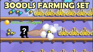 Buying 300 DLs Farming Set 11 HIT CHAND OMG  Growtopia