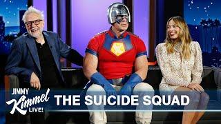 Margot Robbie John Cena & James Gunn on The Suicide Squad Margot & Johns History & Crazy Stunts