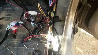 Mahindra kuv100 RD remote lockingRD 4 Door powder windows # installation #