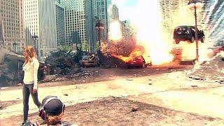 Filming destruction Chicago Transformers 3 Behind The Scenes