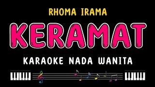 KERAMAT - Karaoke Nada Wanita  RHOMA IRAMA 