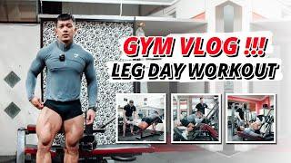 GYM VLOG LATIHAN KAKI SUPER KERAS  AMPUN 