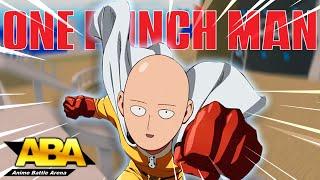 ABA Saitama ONE PUNCH MAN Showcase & Combos  Roblox Anime Battle Arena