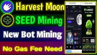 Harvest Moon Mining & SEED Mining  Dont miss free Potential Telegram Bot Mining App